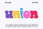 Apple Peach | Playful bubble Font, a Sans Serif Font by roomspace creative lab (Thumbnail 9 of 14)