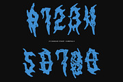 CS Damage Stamp, a Blackletter Font by Craft Supply Co. (Thumbnail 4 of 8)