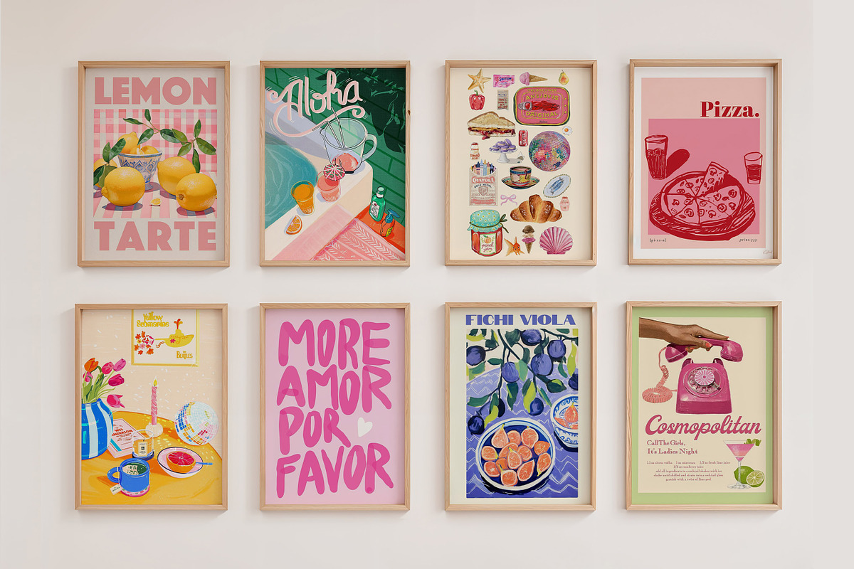 8 Frames Mockup Set | 5x7 Ratio, a Household Mockup by isjakimockups (Photo 4 of 7)