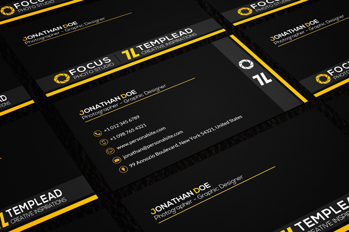 Personal Business Card CM134, a Business Card Template by annozio (Photo 4 of 4)