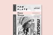 Magazine Cover Template, a Magazine Template by MightyDesign (Thumbnail 4 of 8)