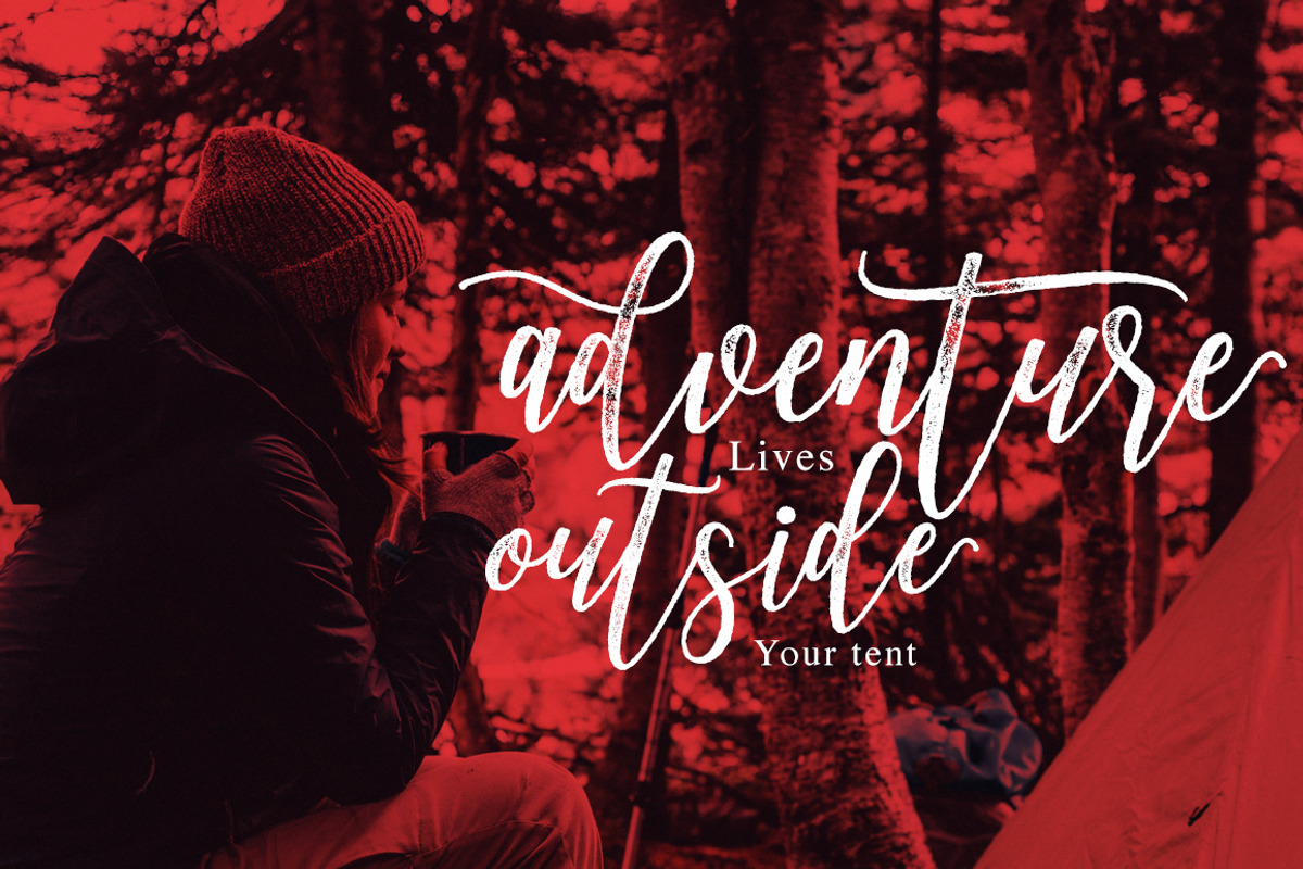 Adasmine Clean & Textured Script, a Script Font by Studio design (Photo 10 of 22)