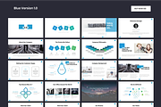 Blue - Powerpoint Template, a Presentation Template by Mikokit (Thumbnail 12 of 12)