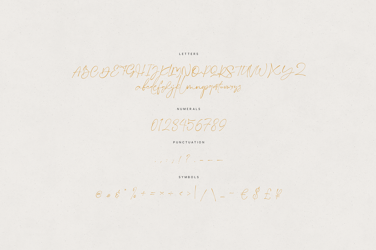 Goldenquill Elegant Signature Script, a Script Font by Only Fonts (Photo 11 of 13)