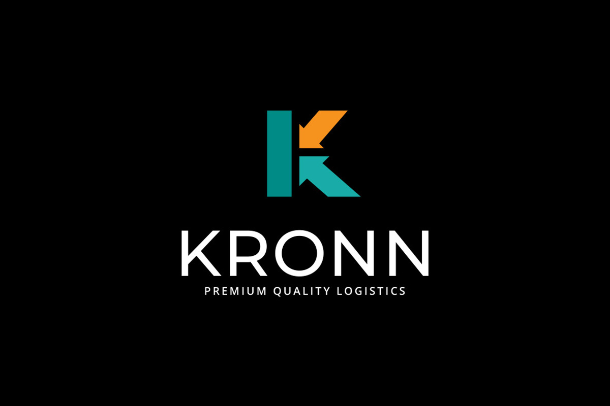 Kronn Letter K Arrow Logo, a Branding & Logo Template by Tovarkovdesign