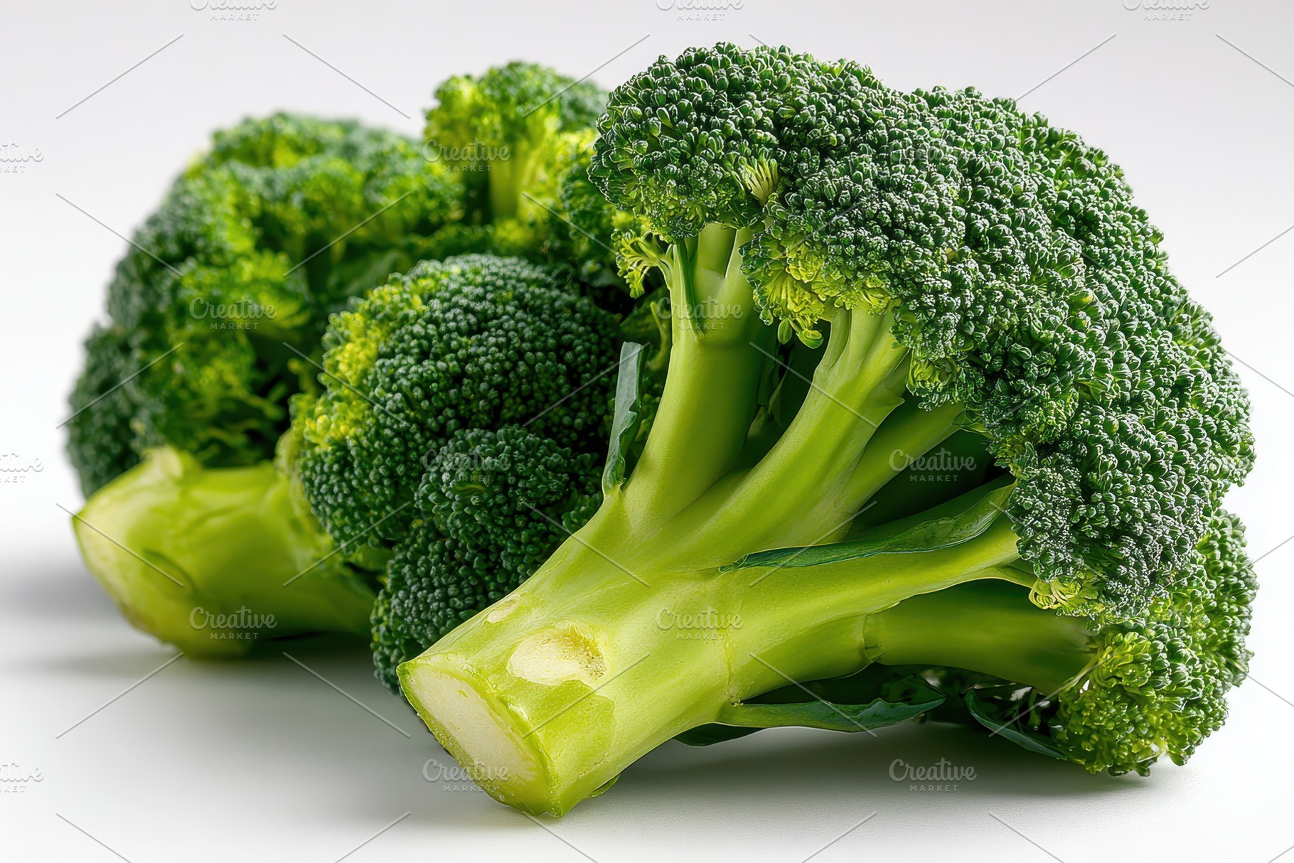 Fresh Broccoli Vegetable Green Healt, a Photo by Pixeness Studio