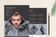 Stuntman, Actor Resume Template Word, a Resume Template by Stanin Studio (Thumbnail 2 of 10)