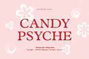 Candy Psyche Serif Font, a Serif Font by Font Kingdom (Thumbnail 1 of 4)