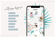Charming Instagram Puzzle Template, a Social Media Template by AgataCreate (Thumbnail 4 of 5)