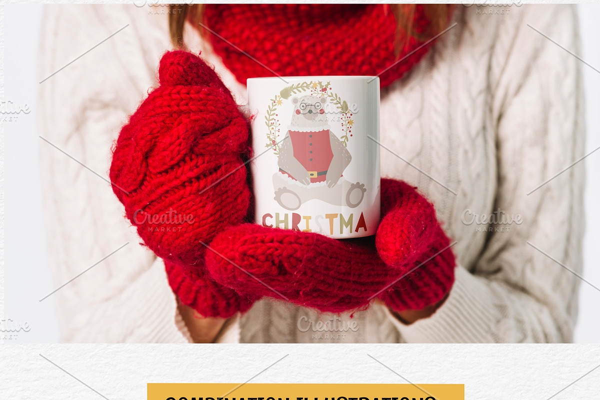 Very merry. Xmas patterns, a Pattern Graphic by Lineli (Photo 10 of 11)