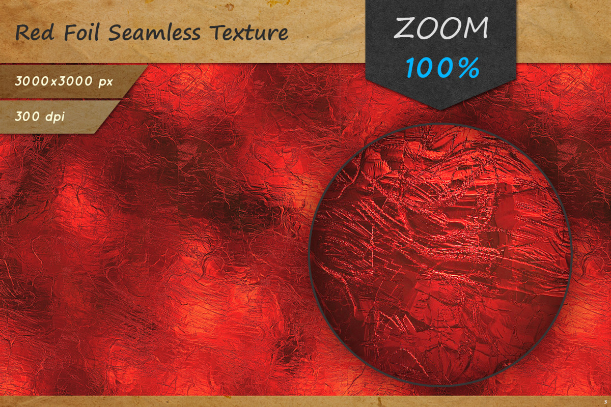 Red Foil Seamless HD Texture, a Texture Graphic by Marabu Textures Store