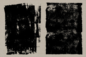 Dry Ink Textures - Vector & PNG