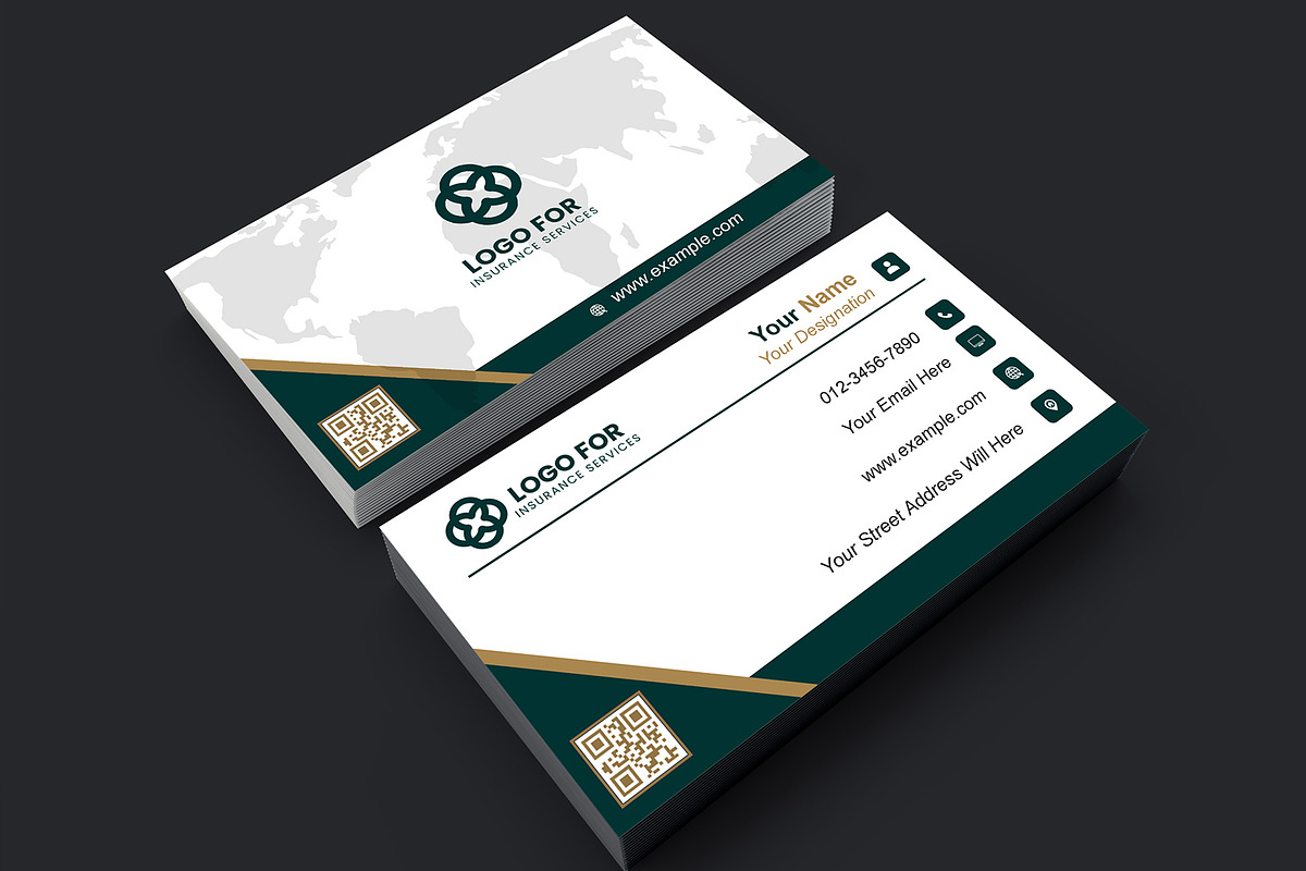 Customizable Business Card Template preview 4