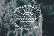 Coastal Fever - Font pack + Textures, a Serif Font by The Forge Type Co (Thumbnail 3 of 11)