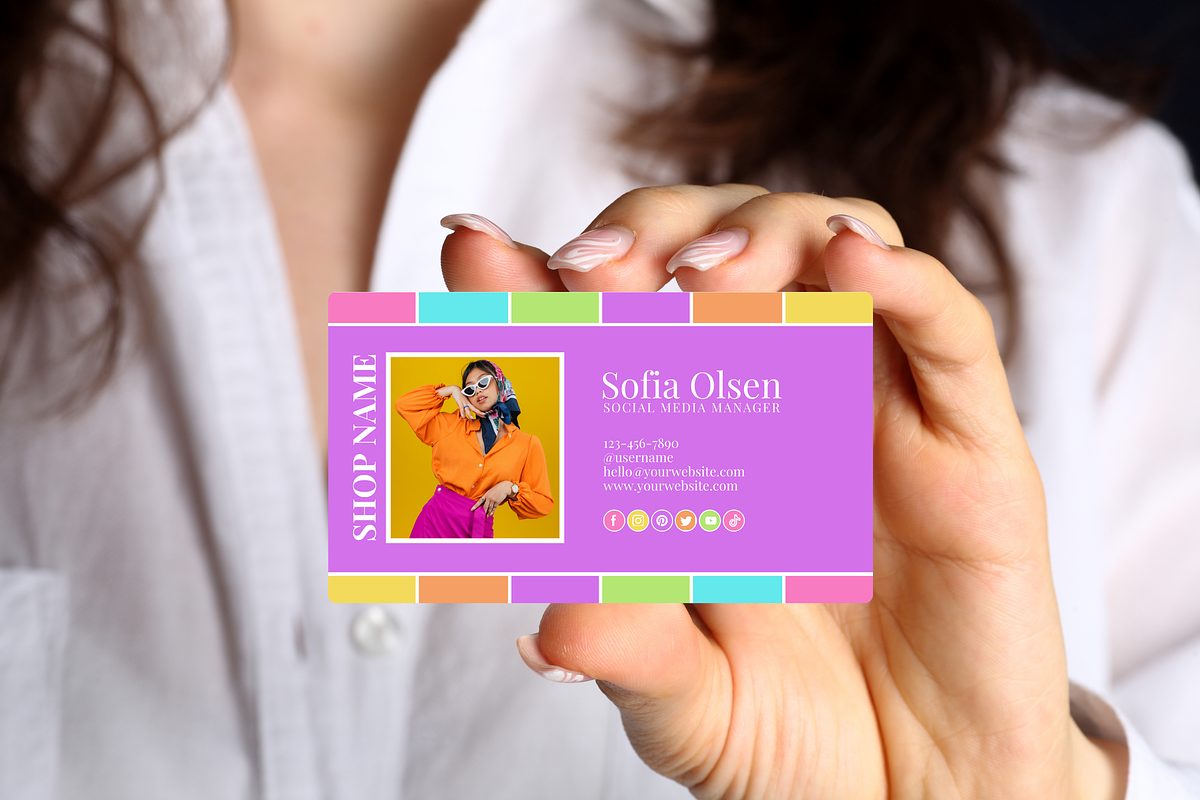 Business Card Template, a Business Card Template by SunshineStudioBoutique (Photo 5 of 10)