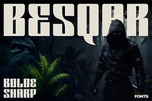 Besqar - Bold Square Fonts