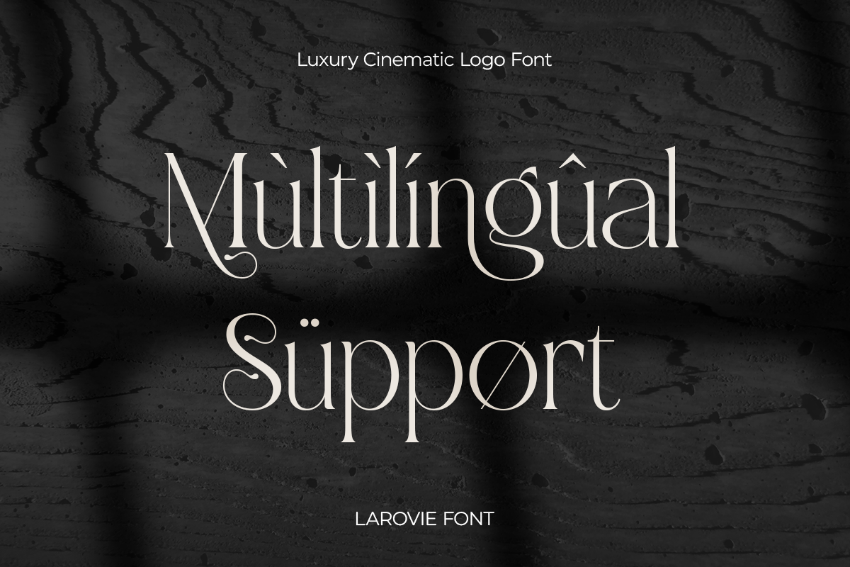 Larovie – Elegant Luxury Cinematic, a Serif Font by Qweera Studio (Photo 9 of 12)
