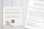 Photography Model Release Canva Form, a Templates & Theme by Princess & the Pea Design (Thumbnail 4 of 5)