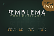 Emblema Headline 2EXTRA, a Sans Serif Font by graffistyling (Thumbnail 1 of 4)