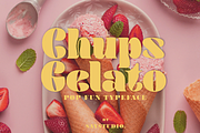 Chups Gelato - Pop Fun Font, a Serif Font by Say Studio (Thumbnail 1 of 13)