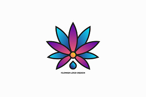 Flower logo design