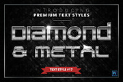 Diamond & Metal #3 - 18 Text Styles, a Layer Style Add-On by Jonas Stensgaard (Thumbnail 18 of 21)
