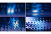 Set of Blue Backgrounds Glass, a Background Graphic by BazziBa♥ (Thumbnail 3 of 4)