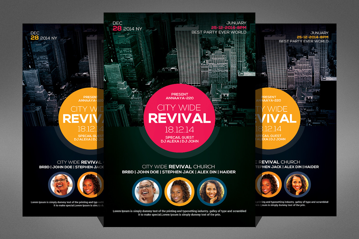 100 Party Flyer Bundle, a Flyer Template by Graphic Templates (Photo 35 of 101)