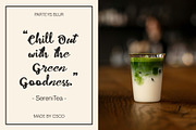 Parteys Blur, a Script Font by Craft Supply Co. (Thumbnail 4 of 8)