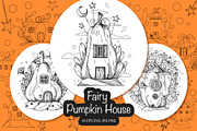 Fairy Pumpkin House, an Object Graphic by YuNa (Thumbnail 1 of 6)