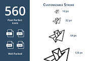 560 Line Icons, an Outline Icon by Maxim Cherednichenko (Thumbnail 2 of 7)