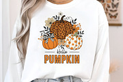Fall Floral Pumpkin Png, an Illustration by Craft Nest (Thumbnail 3 of 6)