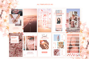 SALE 2in1 Blush Emotions Edition, a Social Media Template by The Wedding Shop (Thumbnail 5 of 14)