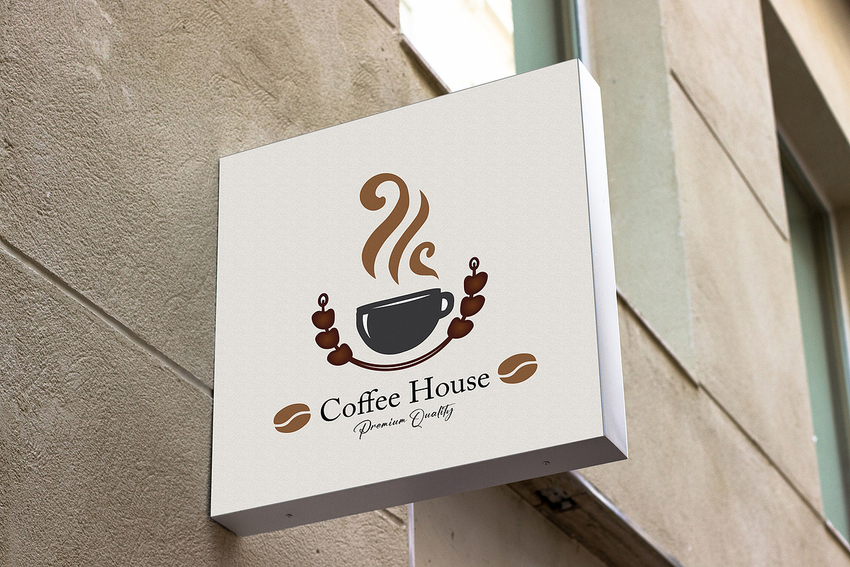 Stylish Coffee Shop Logo Design, a Branding & Logo Template by YUDesignStore (Photo 4 of 5)