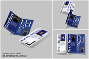 DL Brochure Mockup, a Merchandise Mockup by Unerispace (Thumbnail 1 of 5)