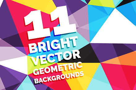 11 Bright Vector Backgrounds