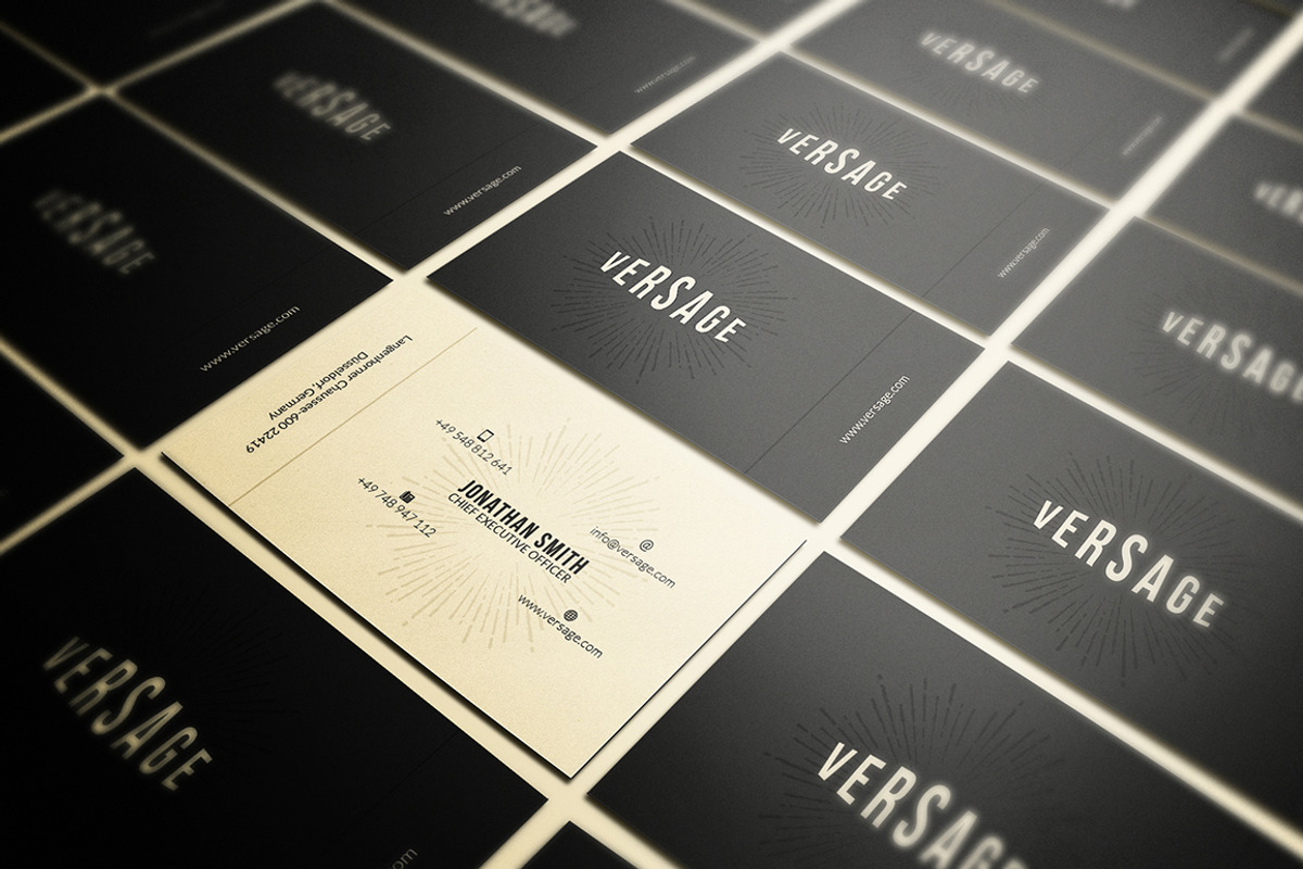 Simple Elegant Business Card, a Business Card Template by Marvel (Photo 2 of 5)