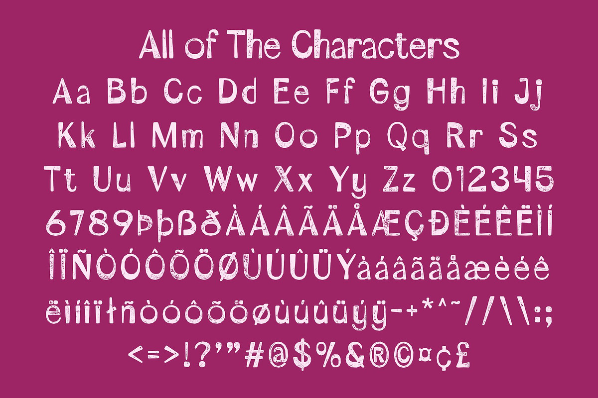CS Damaris Stamp, a Sans Serif Font by Craft Supply Co. (Photo 8 of 8)