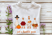 Just a Thankful Goose Sublimation, a Seasonal Illustration by Rose Art (Thumbnail 2 of 4)