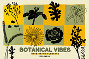 Botanical Vibes: 120 Floral Elements, an Object Illustration by Sheikhadesign (Thumbnail 1 of 15)
