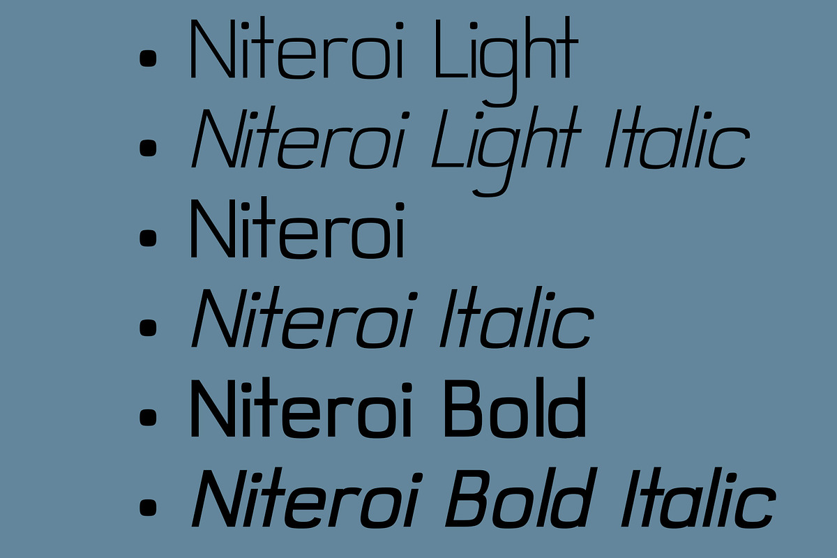Niterói - sans serif font, a Sans Serif Font by Minhocossauro Emporium (Photo 3 of 5)