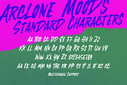 Arclone Moods - Dry Brush, a Font by Letterhend Studio (Thumbnail 5 of 9)