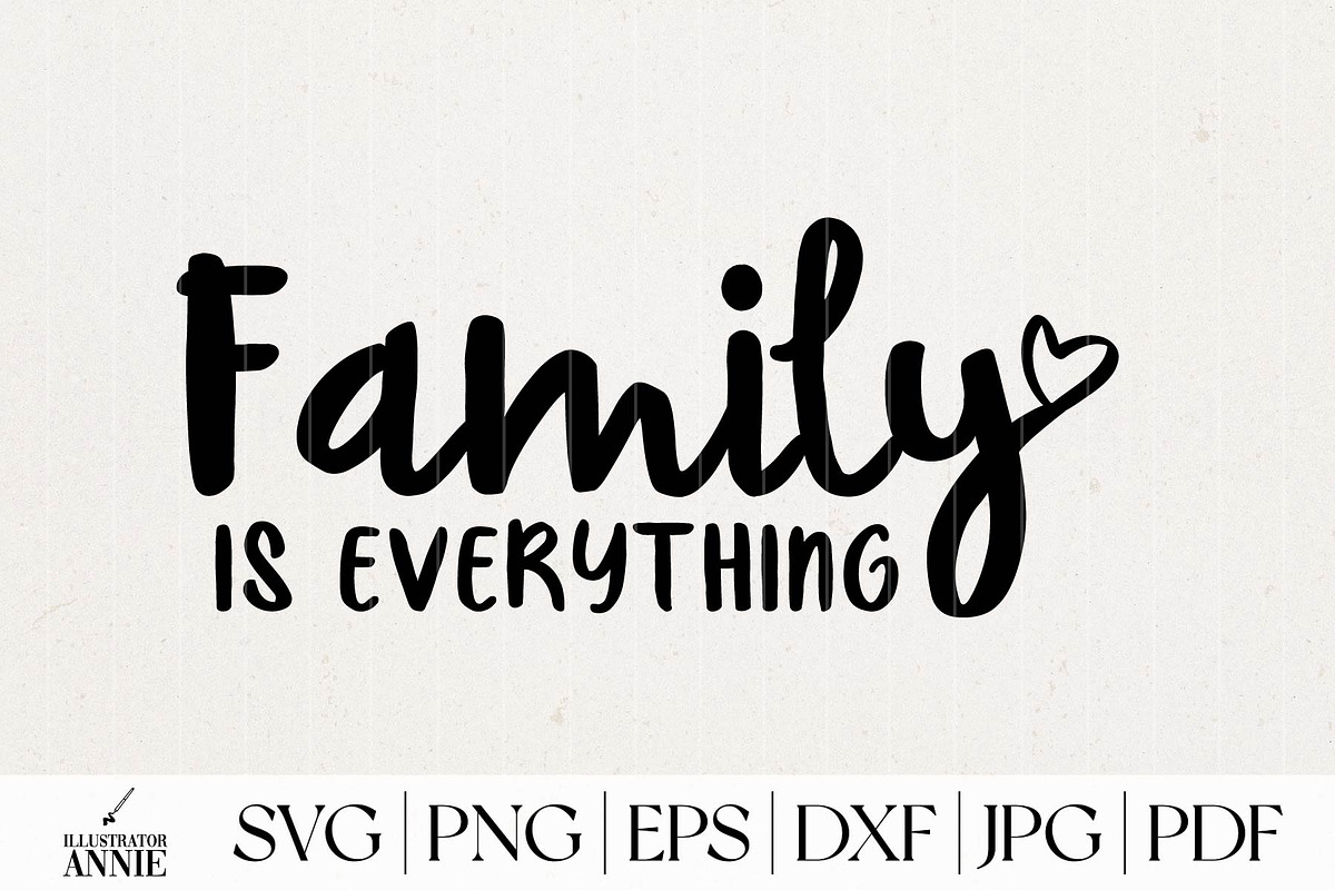 Family SVG Bundle - Family Quotes, an Object Graphic by IllustratorAnnie (Photo 2 of 5)