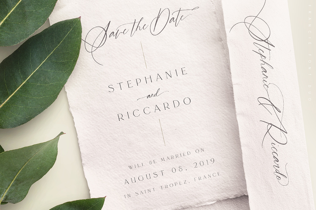 Francie Font Duo, a Serif Font by Ivan Rosenberg (Photo 9 of 14)