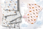 Cute Sleeping Animals., an Animal Illustration by Designwork (Thumbnail 16 of 17)