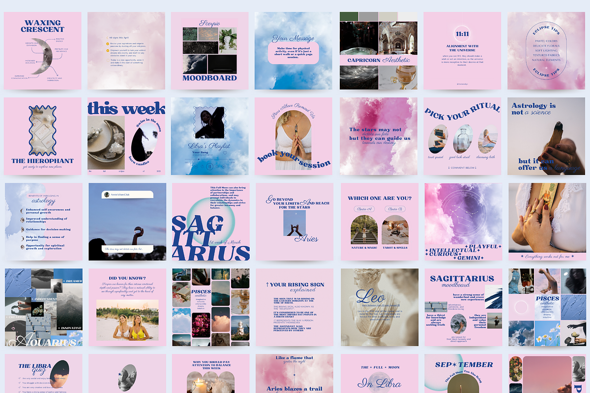 Astrology Instagram Mystic Template, a Social Media Template by Story Native (Photo 2 of 10)