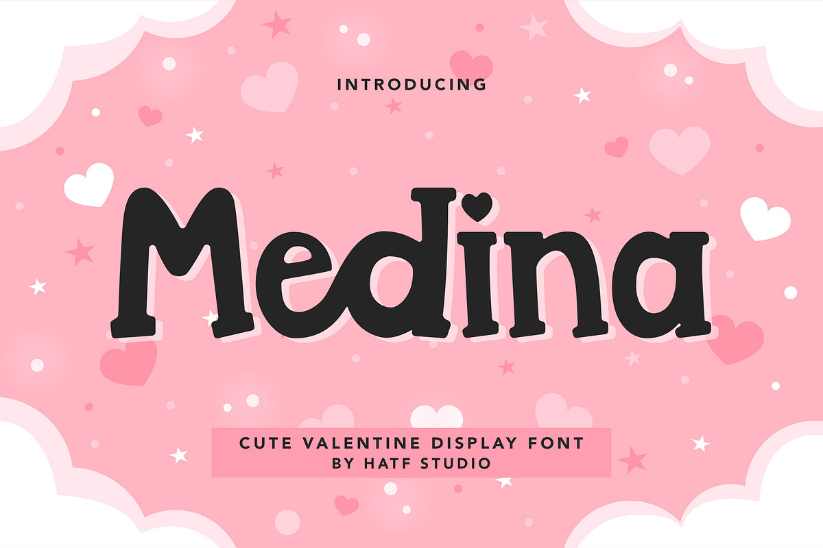 Medina, a Handwritten Font by HATFSTUDIO (Photo 1 of 8)