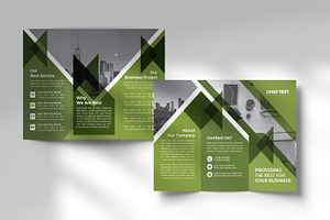 Business Tri-fold Brochures Design