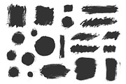 Grungy Ink Textures vector eps 10, a Texture Graphic by Soulful Vectors (Thumbnail 2 of 5)