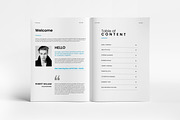 Business WhitePaper Brochure I Canva, a Brochure Template by PixWork (Thumbnail 4 of 14)